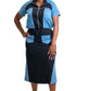 Denim/Black 2 pc Set